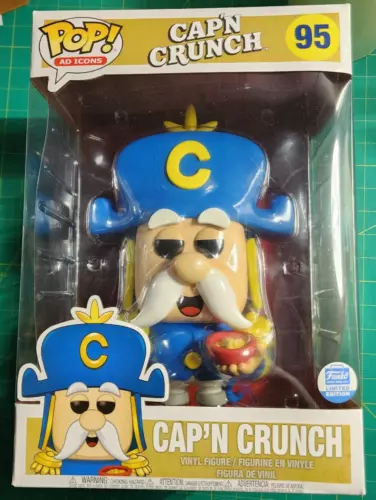 Funko Pop!  10 pulgadas - Iconos publicitarios - Jumbo Captain Crunch #95 - Exclusivo de Funko Shop