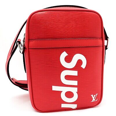 Louis Vuitton x Supreme Danube EPI ppm Red