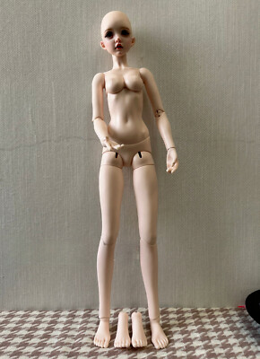 1/3 BJD Doll Female Face Make UP Free Eyes Resin Supia Emma C Body Girl DIY Gift