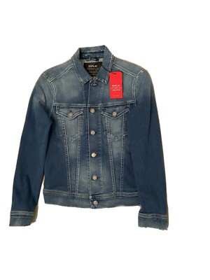 replay hyperflex denim Jacket Blue Size 
