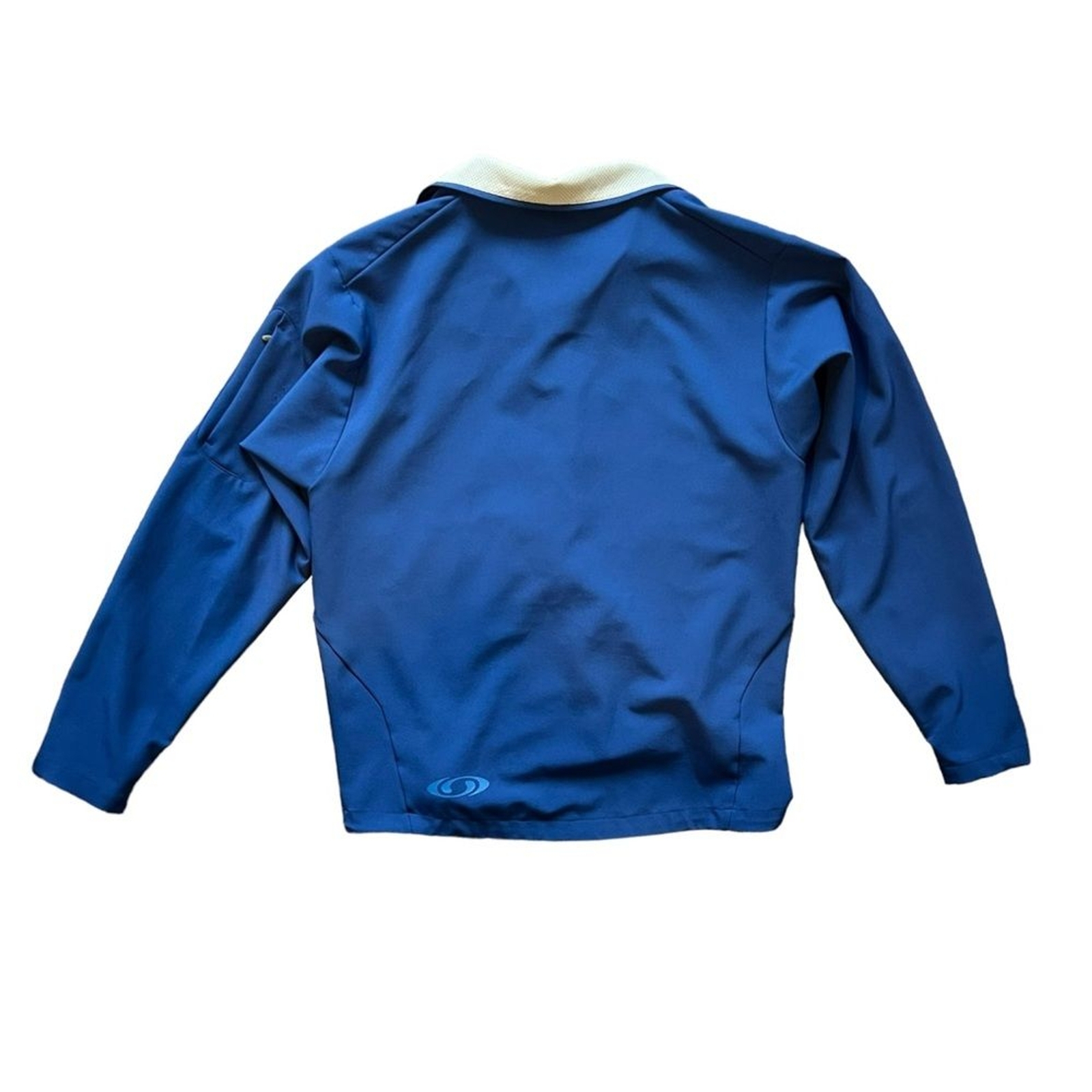 Salomon giacca blu con zip uomo taglia media