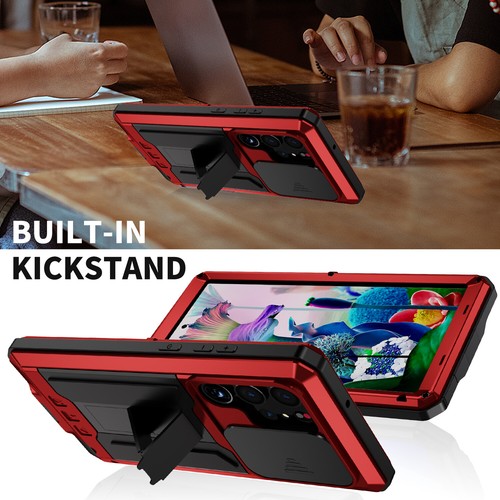 Étui métal Gorilla pour Samsung S23 Ultra S23 Plus S23 avec protection d'objectif lourd - Photo 38 sur 52