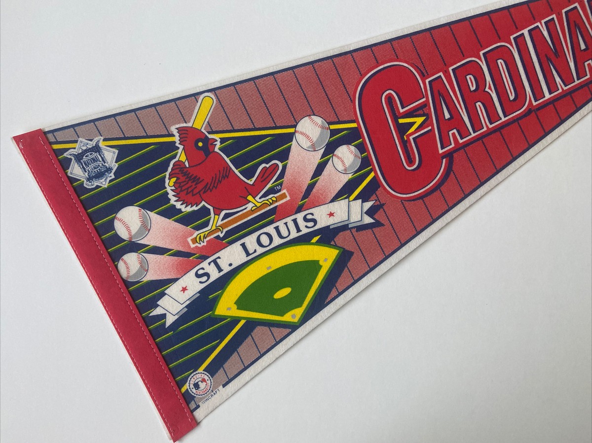 80s-90s USA製 MLB ST.LOUIS CARDINALS ペナント Vintage 1980s/1990s MLB St. Louis Cardinals Full Sized