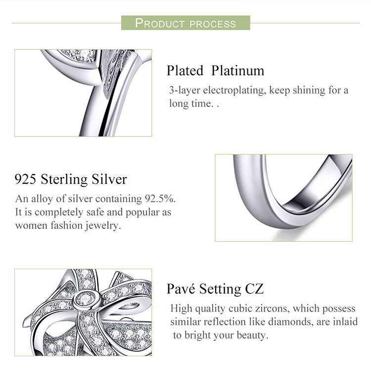 Charm Per Bracciale Collana Ciondolo A Lettera BAMOER In Argento Sterling 925 Con Zirconia - Personalizzabile, Senza Catena Ciondolo Argento Sterling Con CZ - Foto 10