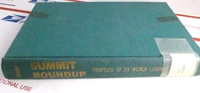 1st Edition Summit Roundup by William H. Stringer Hardcover Book 1959 first blue