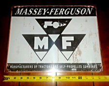 MASSEY FERGUSON TRACTOR - BRAND NEW METAL SIGN - MADE IN USA