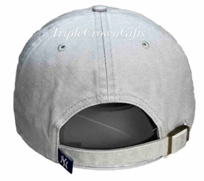 Casquette New York Yankees Gris Par 47 Brand - Clean Up Cap - Taille Unique En Coton