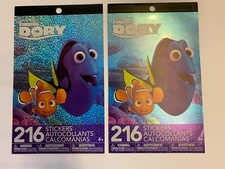 Disney Pixar Finding Dory - 216 Sticker Book Set of 2 NEW