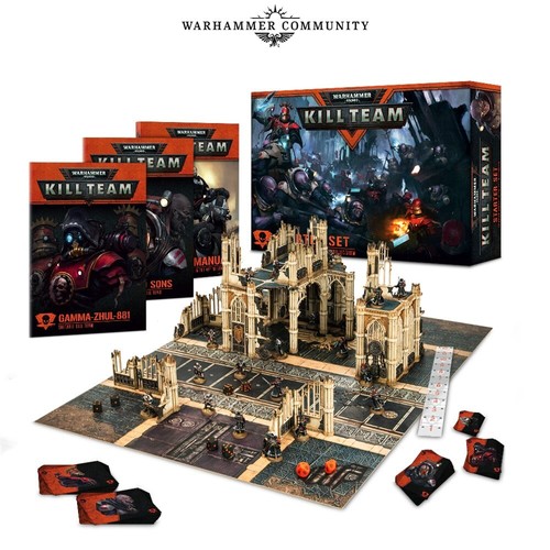 Warhammer 40K KILL TEAM STARTER SET Mechanicus Genestealer Cathedral ...