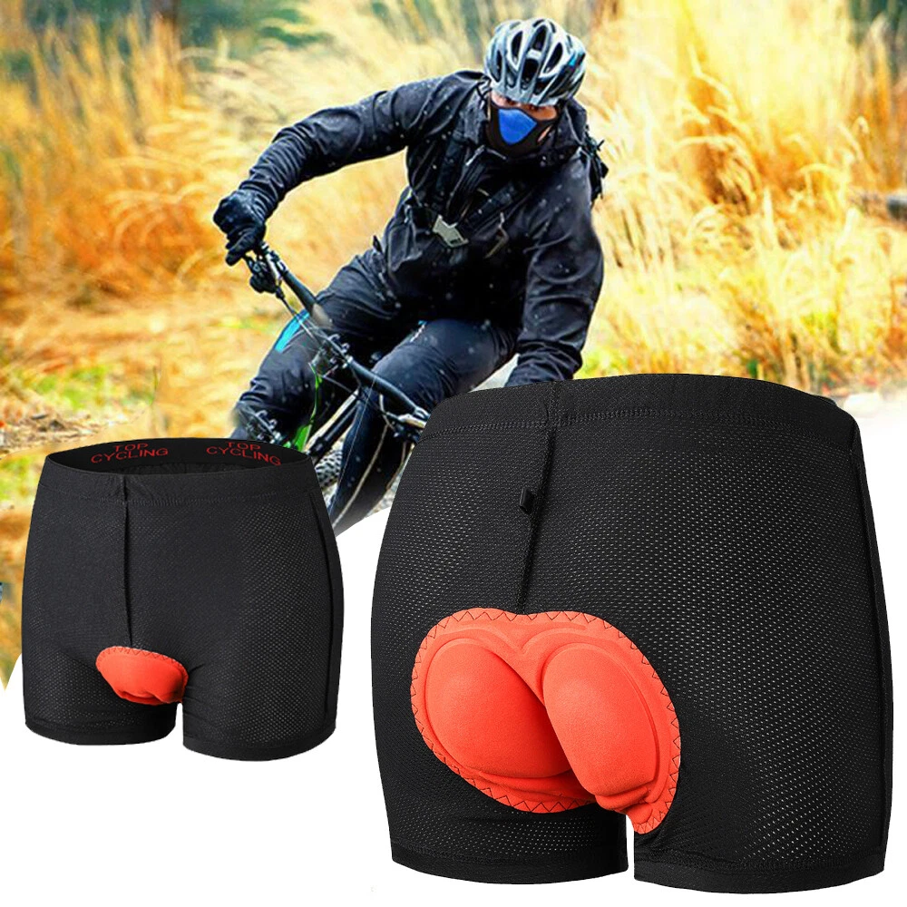 Mens Cycling Underwear Shorts Breathable 3d Gel Padded Mtb Biking Riding  Shorts