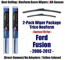2pk Super-Premium NeoForm Wipers fit 2006-2012 Ford Fusion - 16240/190
