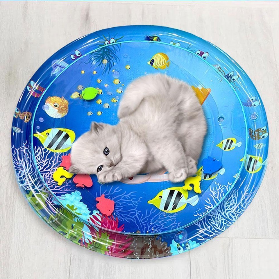 Summer Cooling Pet Water Bed Cushion Ice Pad Dog Sleeping ODOF Meo