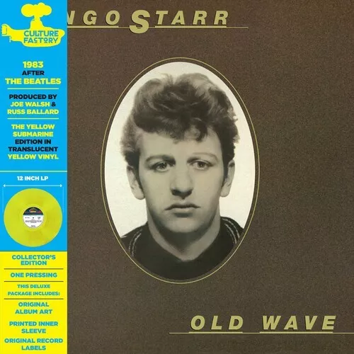 Ringo Starr OLD WAVE (YELLOW) Limited Edition NEW SEALED COLORED VINYL LP