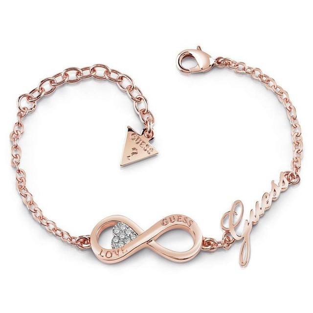 guess love heart bracelet