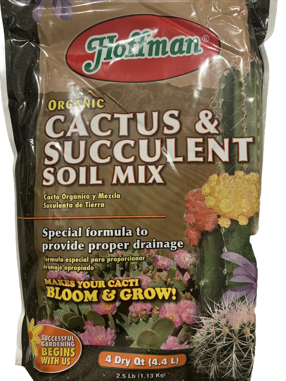Hoffman 10404 Organic Cactus and Succulent Soil Mix, 4 Quarts eBay