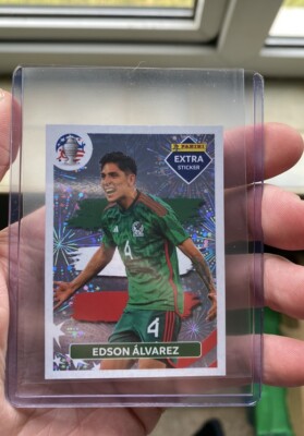 2024 Panini Extra Sticker Copa America - Edson Alvarez Silver