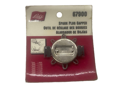 NEW! LISLE TOOLS SPARK PLUG GAPPER, 67900
