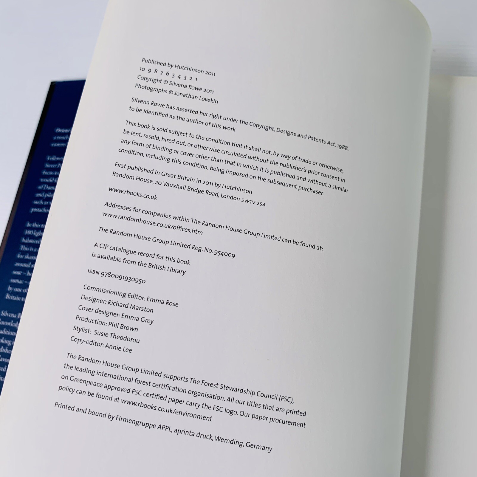 Orient Express by Silvena Rowe Hardcover Cookbook Eastern Mediterranean