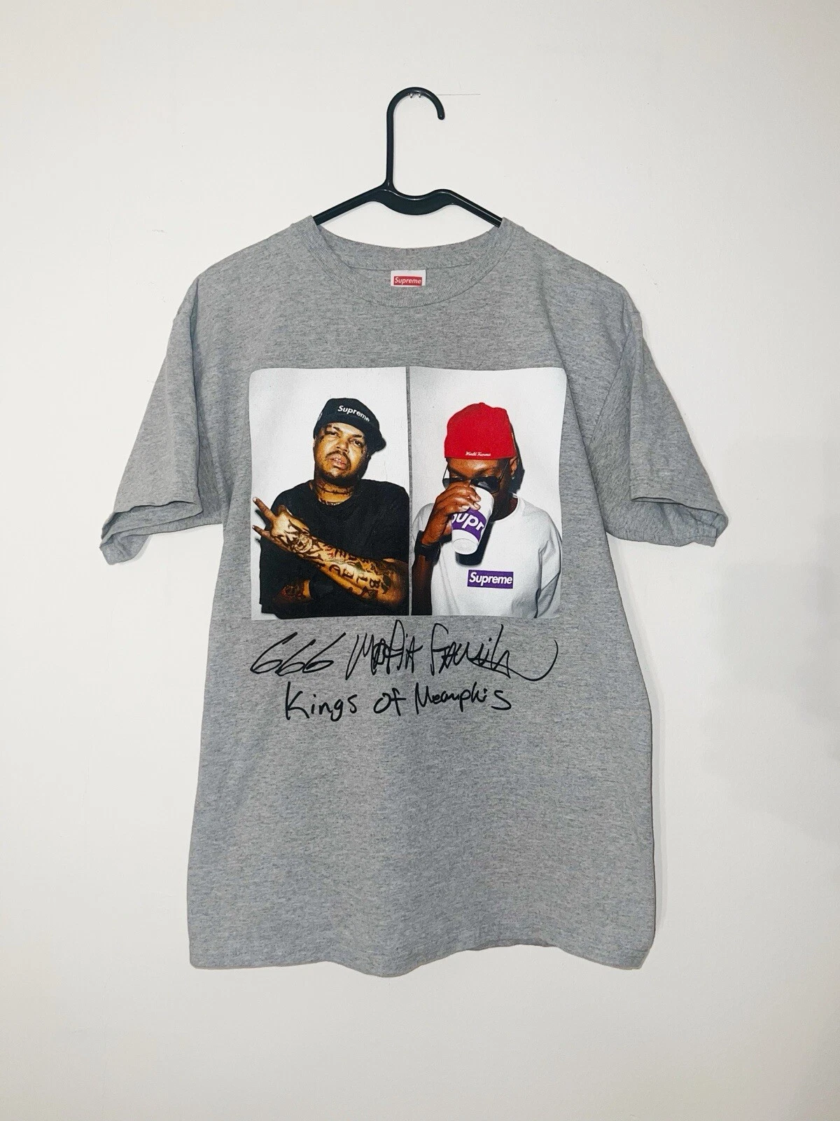Chemise vintage Supreme Three 6 Mafia Medium