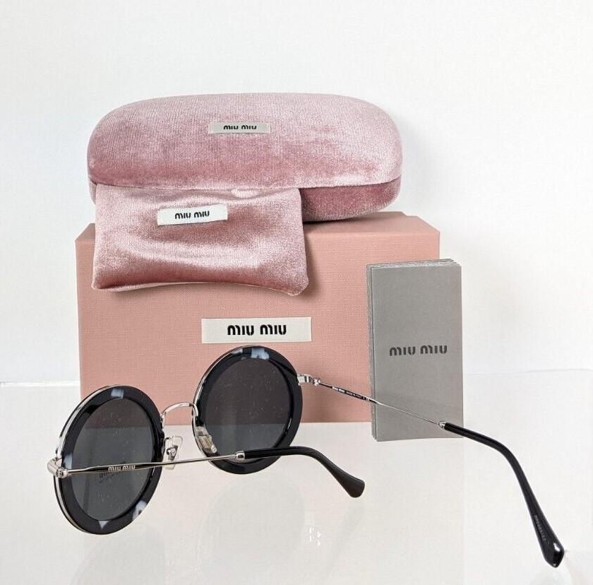 Brand New Authentic MIU MIU SMU 59U PC7 - 5S0 Sunglasses Black