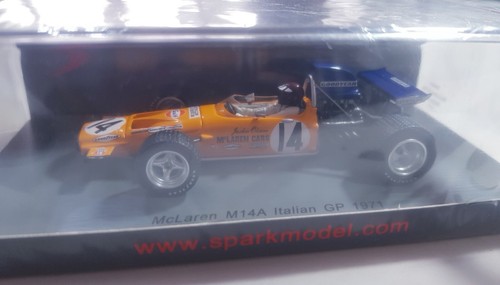 Spark 1/43 McLaren M14A Italian GP Italie 1971 Jackie Oliver S4845