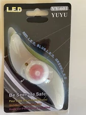 SPOKE REFLECTOR LED glow light FLASHING Bicycle Bike Wheel Tire CYCLING SAFETY