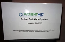 PATIENT AID Model # PA-502B - Bed Alarm Fall Prevention System New In Sealed Box