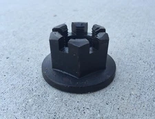 1”-14 Thread Castle Nut for Howse Rotary Cutter Gearbox (11-008)