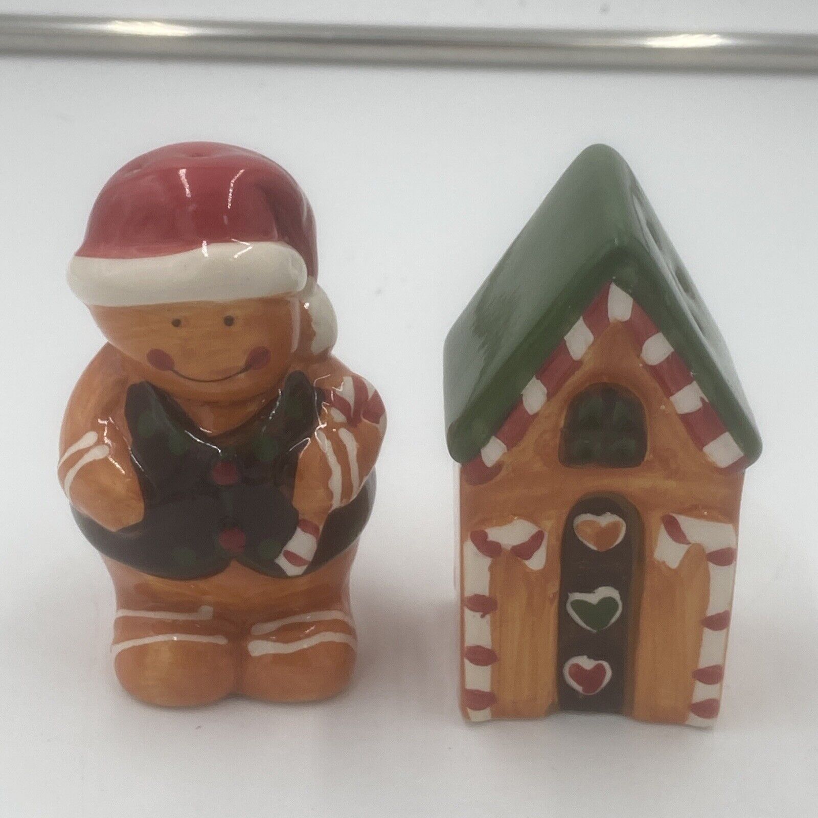 Gingerbread Man and House Spring new work one after another Salt Christmas Shakers & Pepper 25% OFF