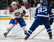 Autographed Montreal Canadiens Josh Brooks 8x10 Photo Original
