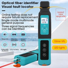 Handheld Optical Fiber Identifier Fiber Optic Detector 800-1700nm with 10mw VFL