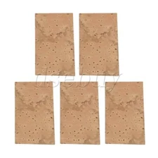 5 x Neck Cork Sheet 45x25x1mm for Saxophone Flute Clarinet Accessories Parts