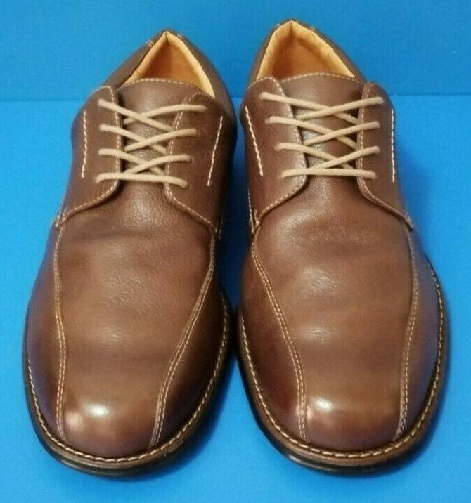 Sandro Moscoloni Brown Soft Leather Oxfords  Men's Size US 13- BR 46  - Image 3 of 4