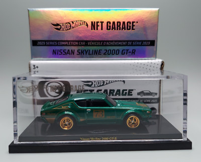 Hot Wheels NFTGarage Nissan Skyline 2000 GT-R 2025 Series Completion Car #776