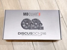 MB Quart DISCUS DC1-216  6.5" 2-Way Component Car speaker set -  Black