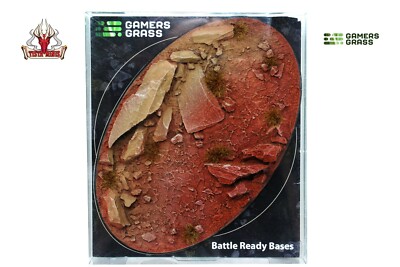 Gamers Grass Badlands Bases Oval 170mm (x1)