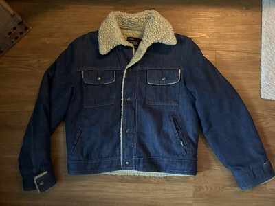Sears Jeansjacke Western US-Größe 40 M Vintage 70er