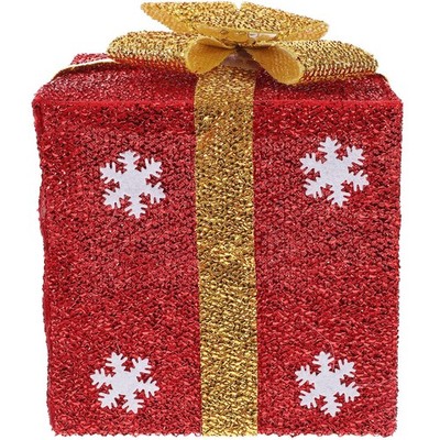  Dekorative Geschenkbox, Weihnachtsbaumschmuck, Vitrine, Geschenkbox, Dekoration