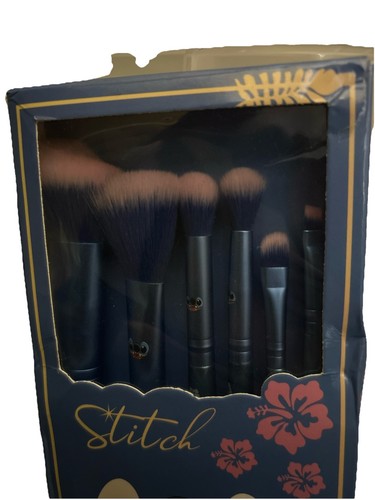 Disney Stitch Cosmetic Brush Set NEW In Box 6 Brushes - Picture 5 of 10
