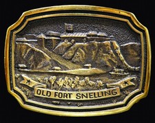 Old Fort Snelling Heritage Mint Brass Vintage...