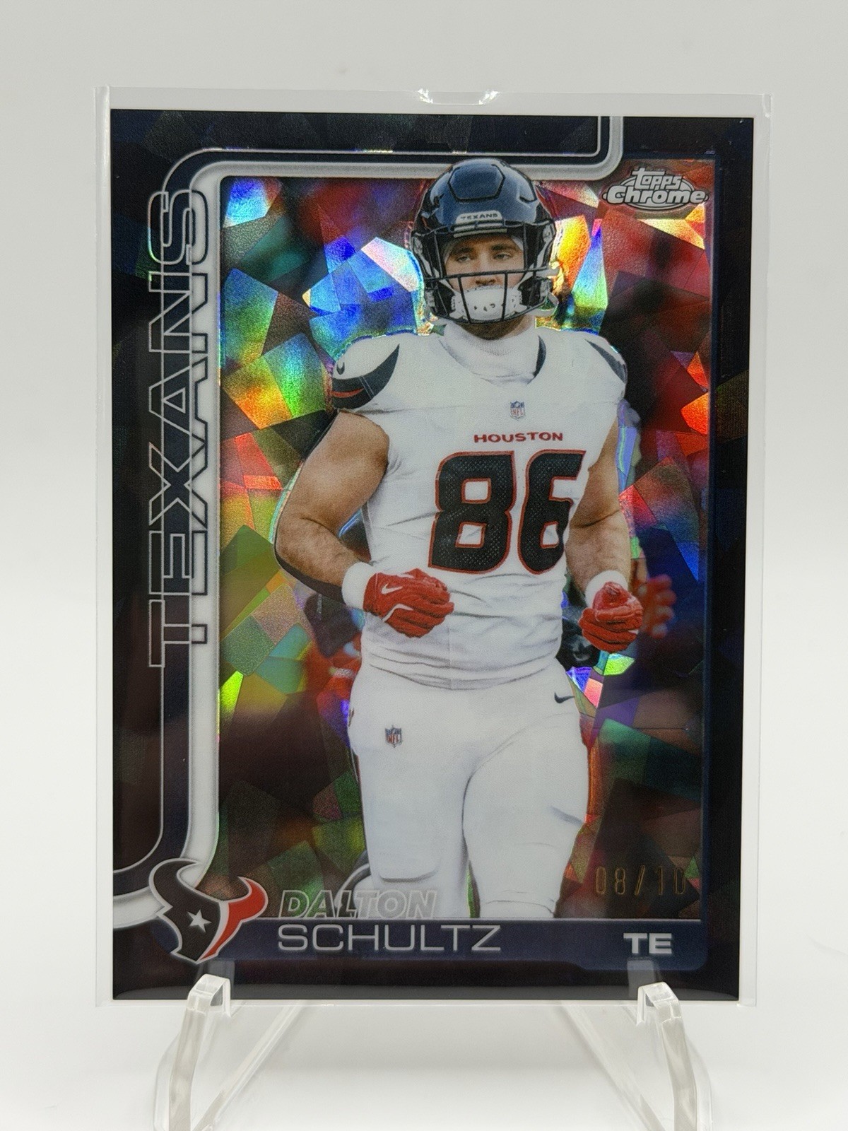 2025 Topps Chrome Sapphire Dalton Schultz #118 Black /10