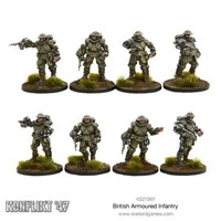 British Armoured Infantry Section - Warlord Games 28Mm