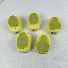 McGill Paper Punch Lot Of 5 Scrapbook Paper Craft Star, Lily, Burst, Pear, Petal