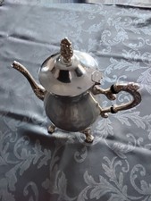 Silberkanne mit Deckel H&ouml;he 22 cm Breite 22 cm