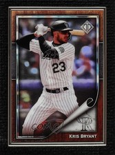 2022 Transcendent Collection 49/50 Kris Bryant (White Pinstriped Jersey) 0q21