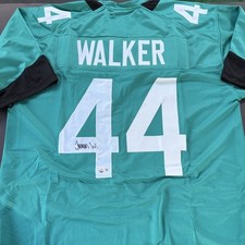 Travon Walker Autographed Signed XL Custom Jaguars Jersey-Beckett Witnessed