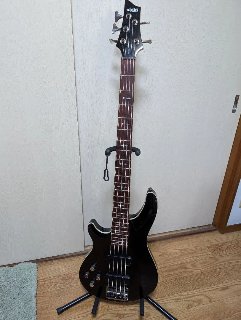 Schecter Left-Handed 5 String Bass Guitars for sale | eBay
