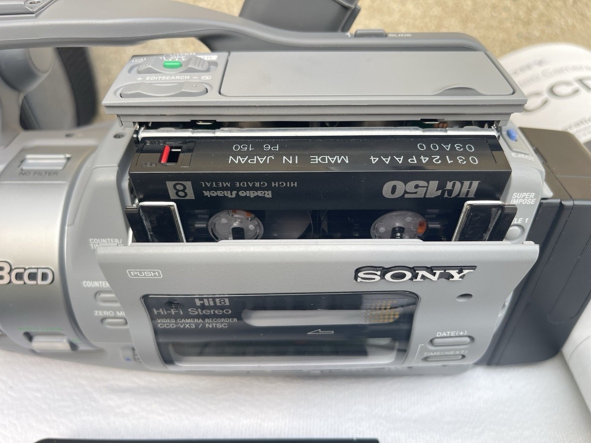 Sony Handycam CCD-VX3 Camcorder for sale online | eBay