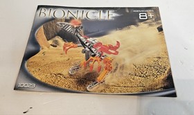 LEGO Bionicle 10023 Master Builder Set 100% Complete W/Instructions * Read  