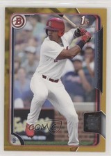 2015 Bowman Draft Gold 48/50 Nick Plummer #151 t5p